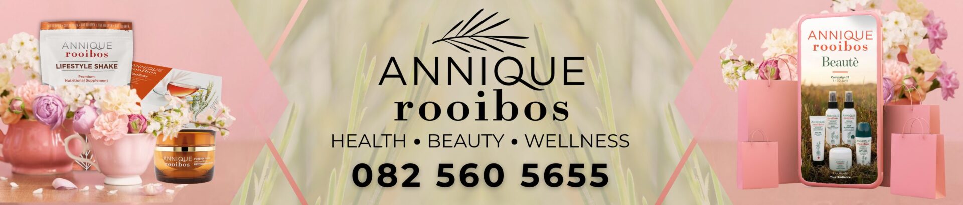 nelgoose website header rooibos beauty